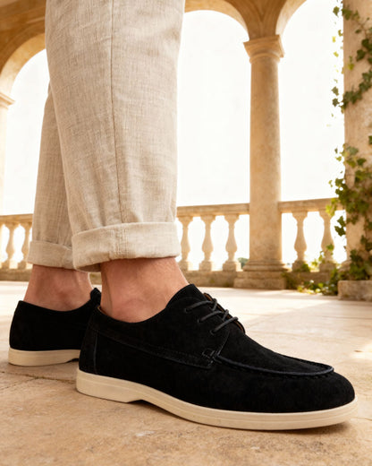 Premium Suede Lace Shoes - Dalm Fashion