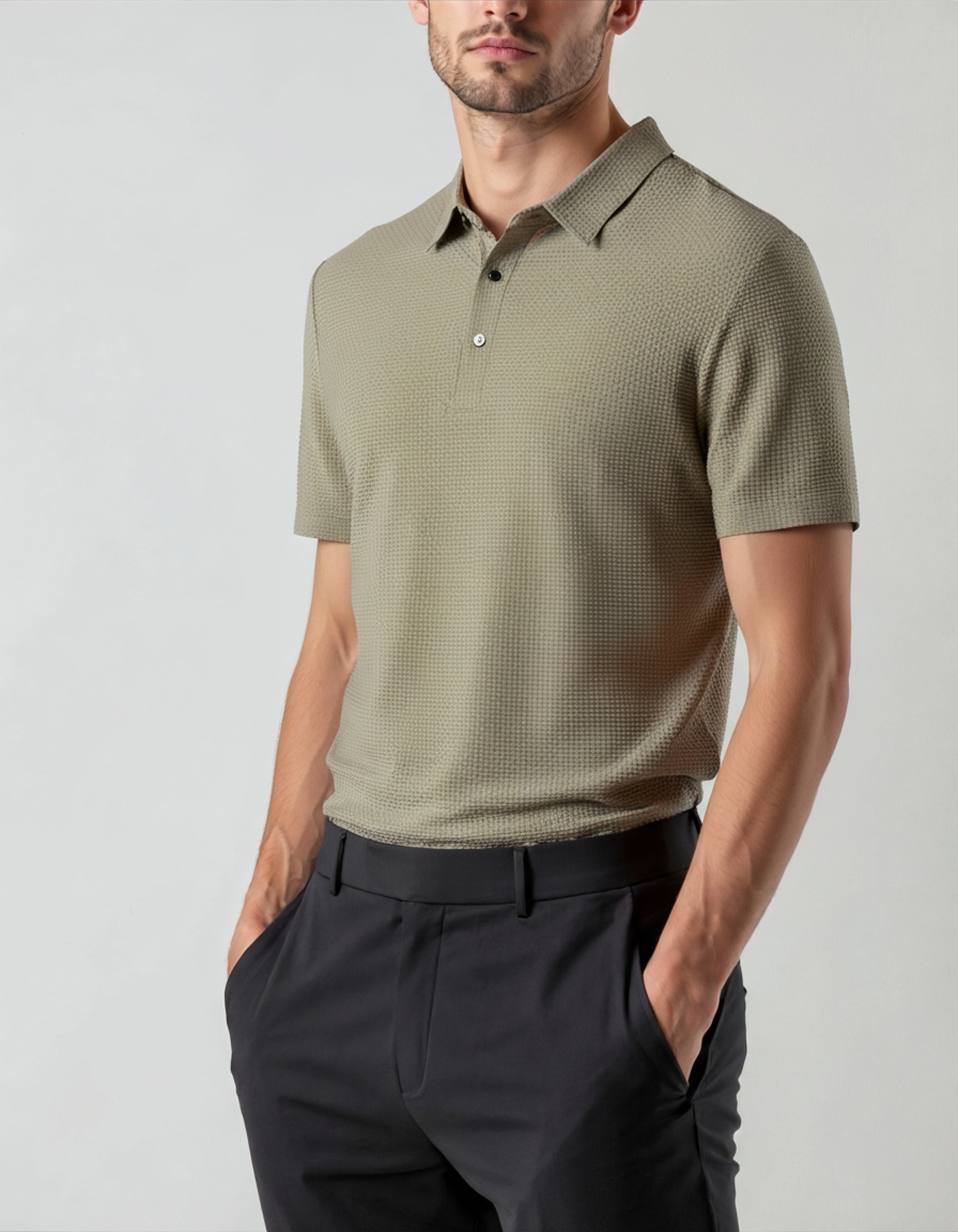 Prestigio Silk Polo (Anti-Wrinkle) - Dalm Fashion