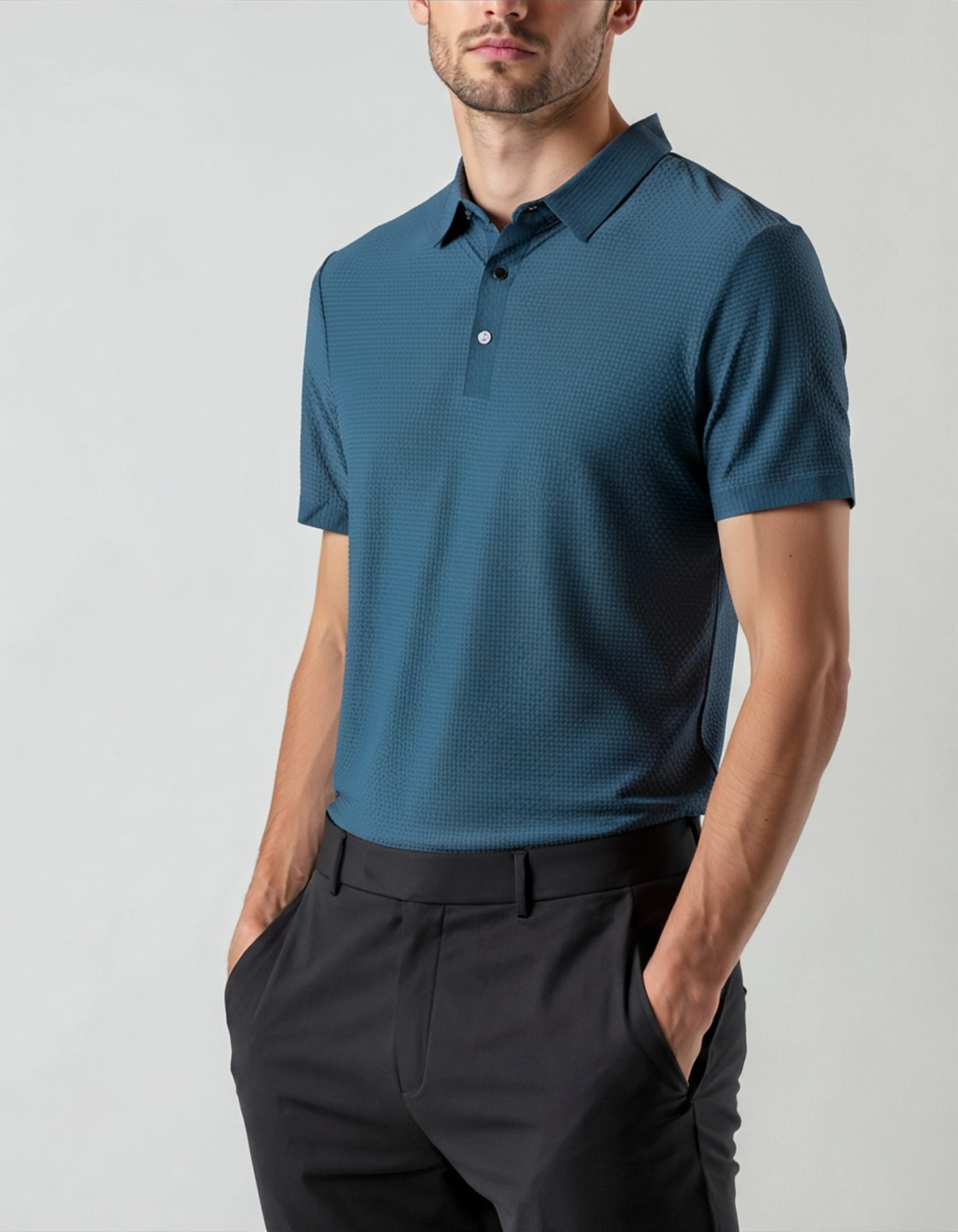 Prestigio Silk Polo (Anti-Wrinkle) - Dalm Fashion