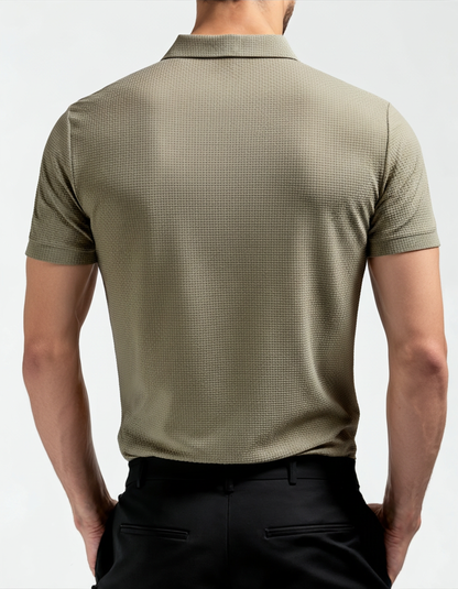 Prestigio Silk Polo (Anti-Wrinkle) - Dalm Fashion