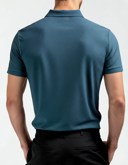 Prestigio Silk Polo (Anti-Wrinkle) - Dalm Fashion