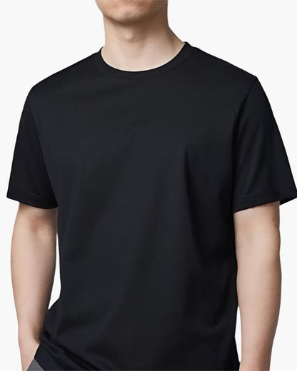 Refined Solid T-Shirt - Dalm Fashion