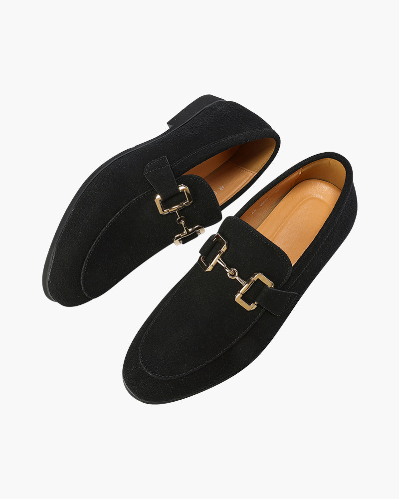 Luxury Suede Loafers - Dalm Fashion