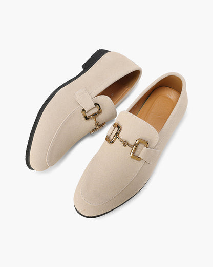 Luxury Suede Loafers - Dalm Fashion