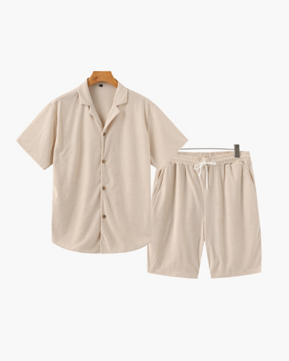 The Riviera Velvet Cord Set - Dalm Fashion