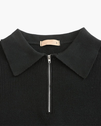 Cesare Half Zip Sweater - Dalm Fashion