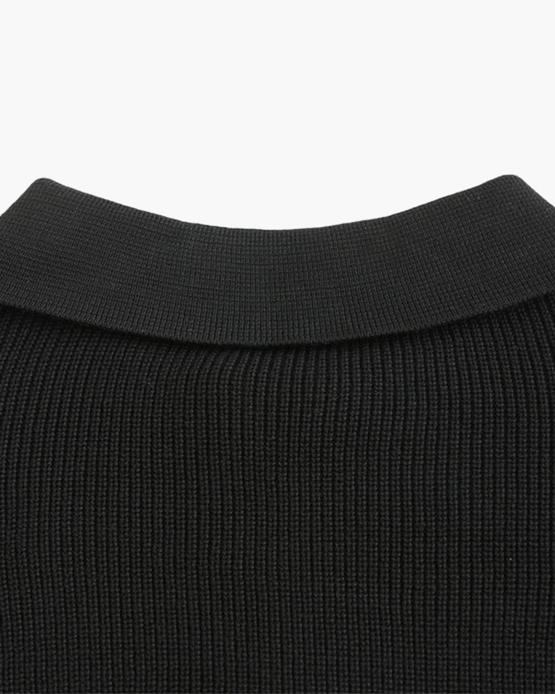 Cesare Half Zip Sweater - Dalm Fashion