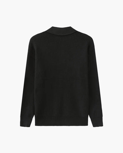 Cesare Half Zip Sweater - Dalm Fashion