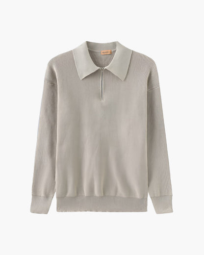 Cesare Half Zip Sweater - Dalm Fashion