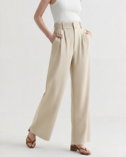 Serena Wide-Leg Trousers - Dalm Fashion