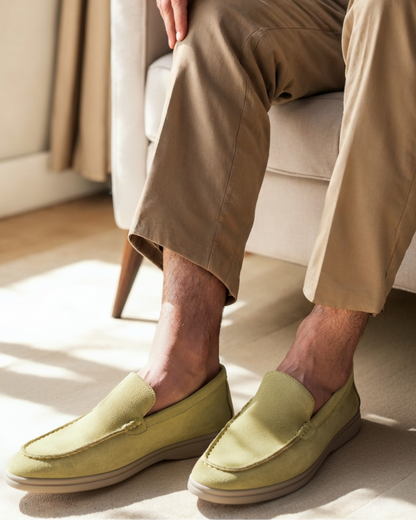 Premium Suede Loafers - Dalm Fashion