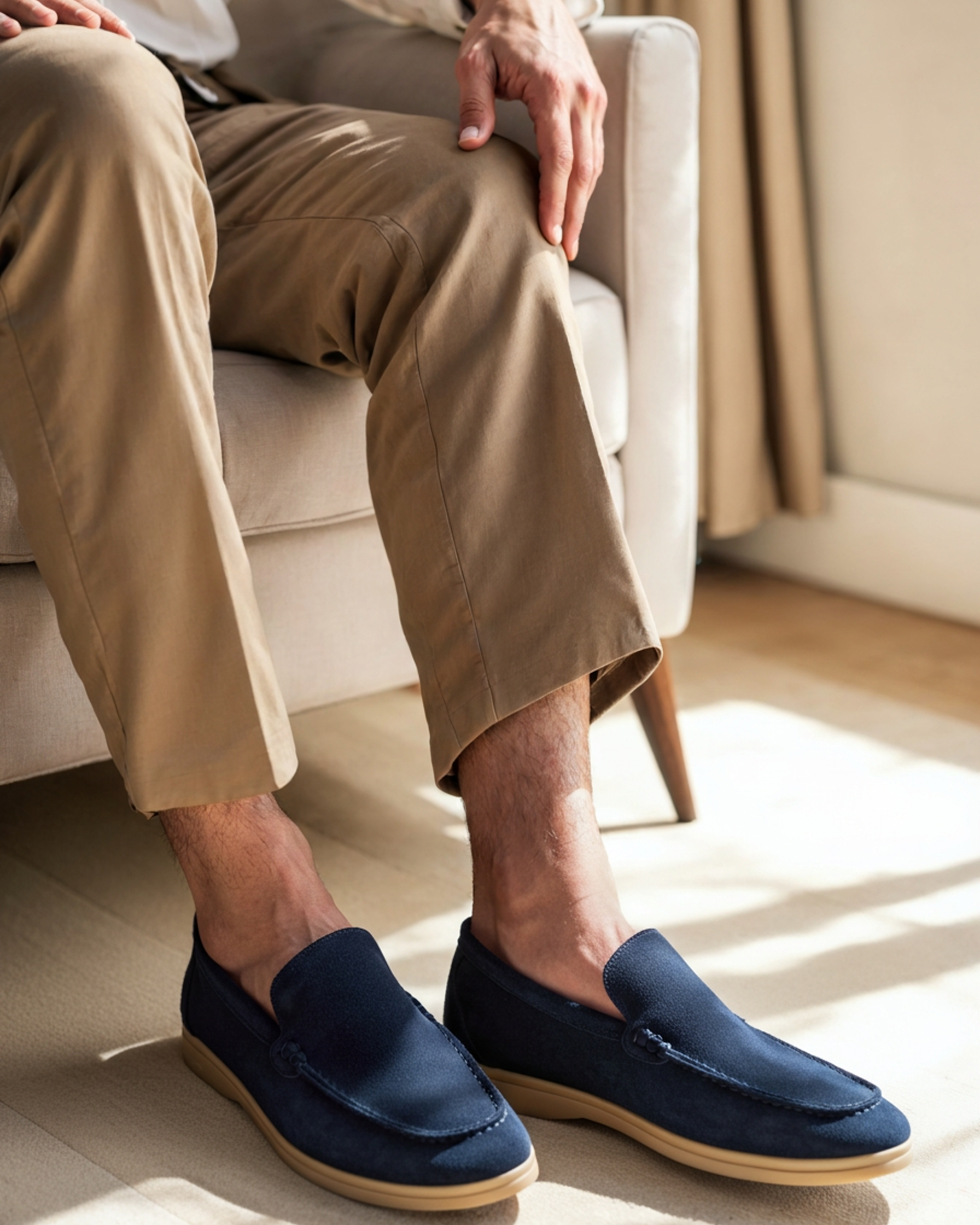 Premium Suede Loafers - Dalm Fashion