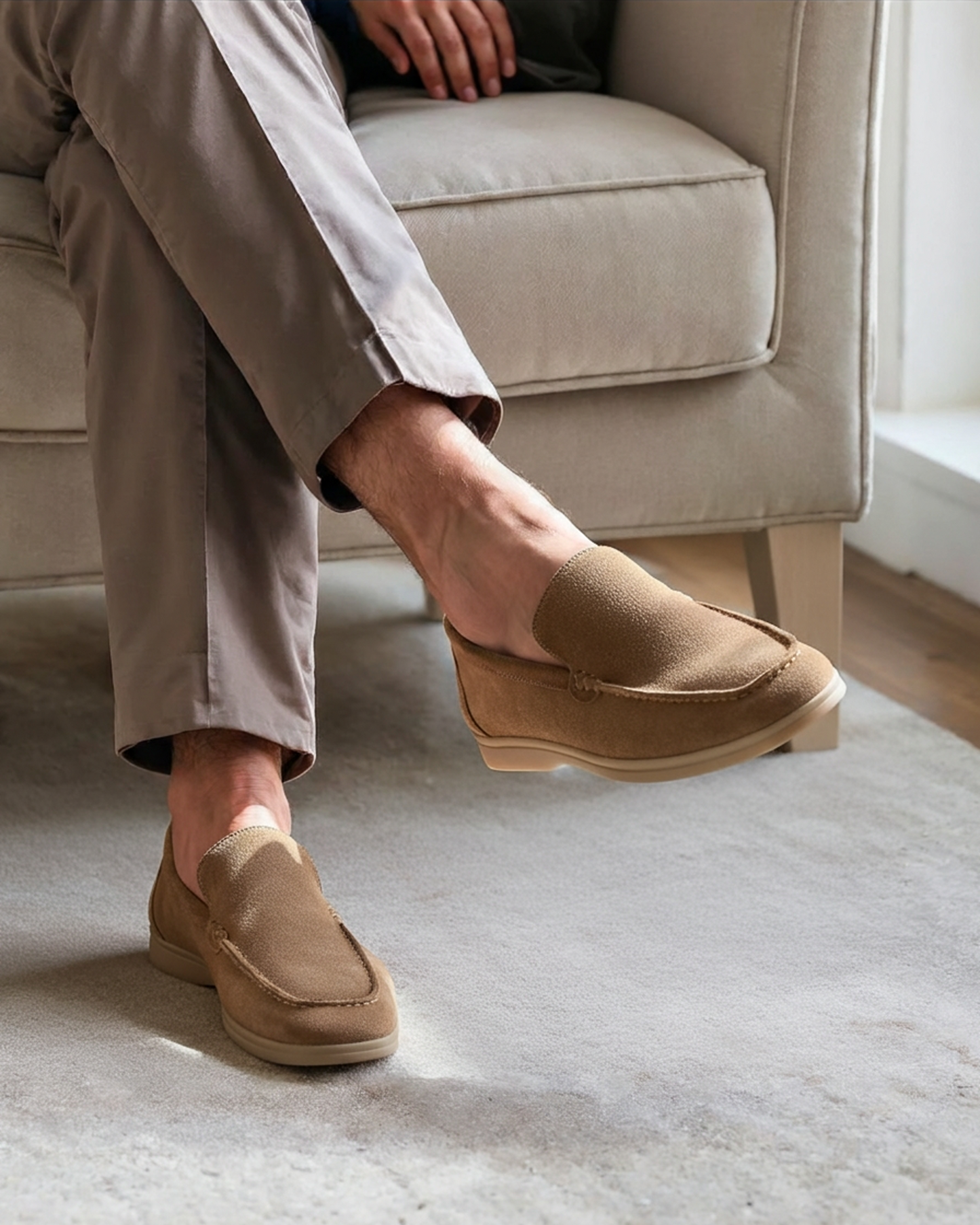 Premium Suede Loafers - Dalm Fashion