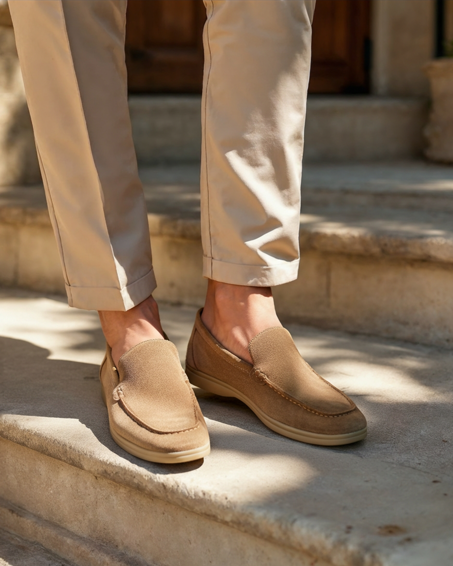 Premium Suede Loafers - Dalm Fashion