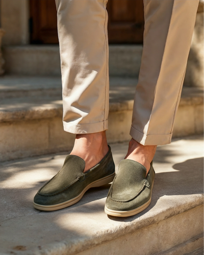 Premium Suede Loafers - Dalm Fashion