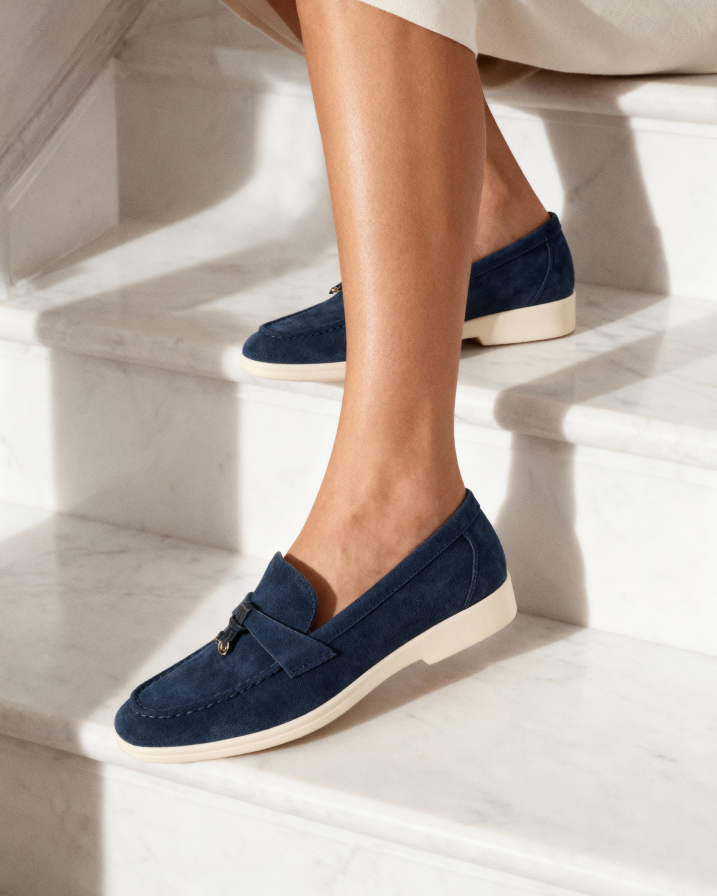 Suede Lady Loafers - Dalm Fashion