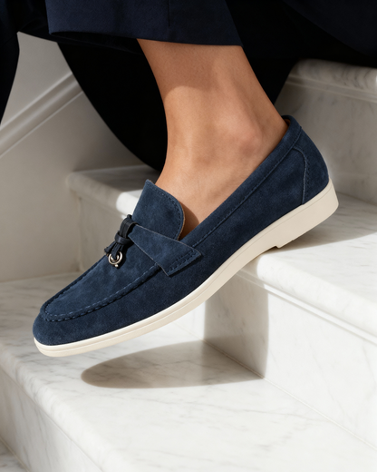 Suede Lady Loafers - Dalm Fashion