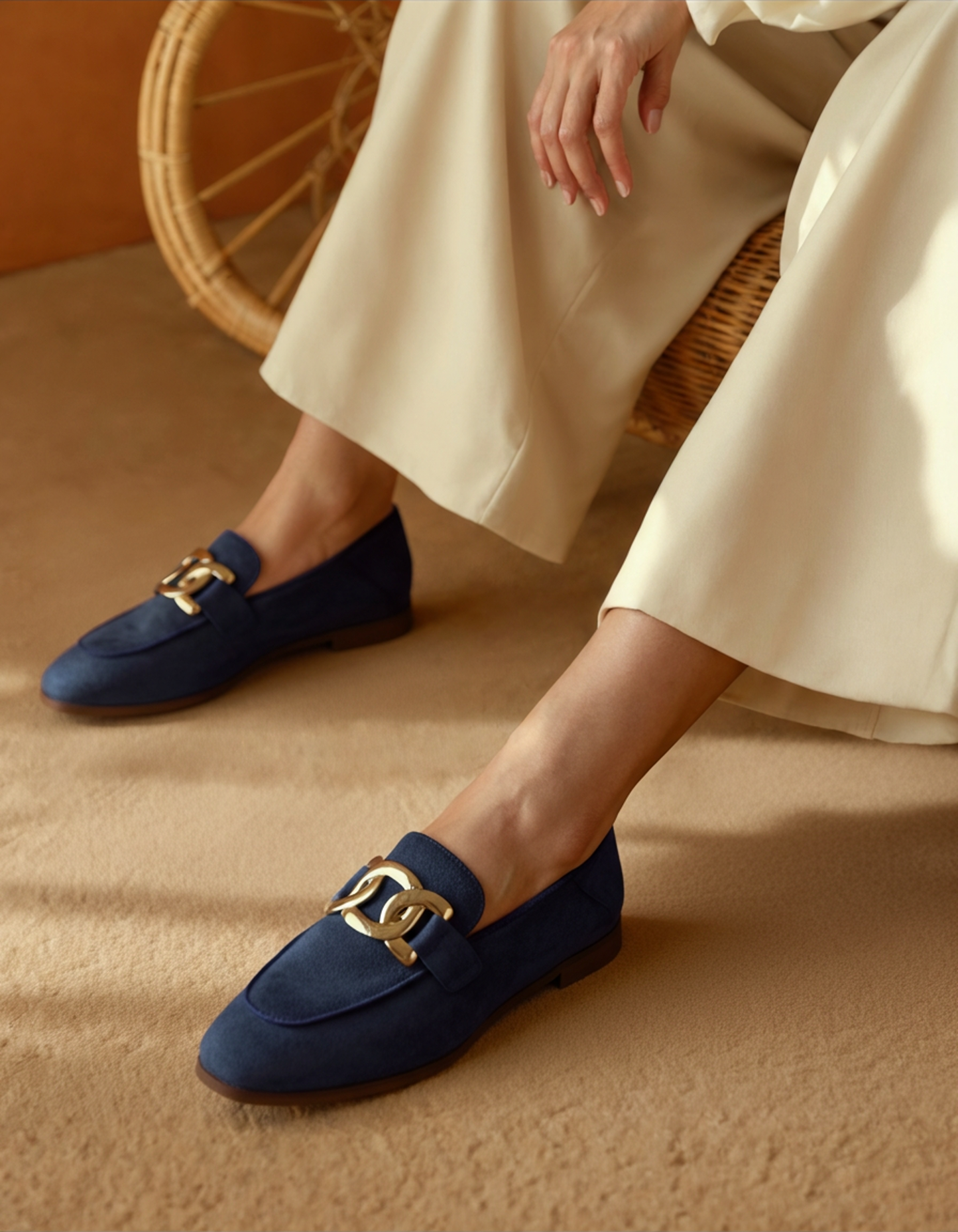 Duchess Loafers Suede - Dalm Fashion