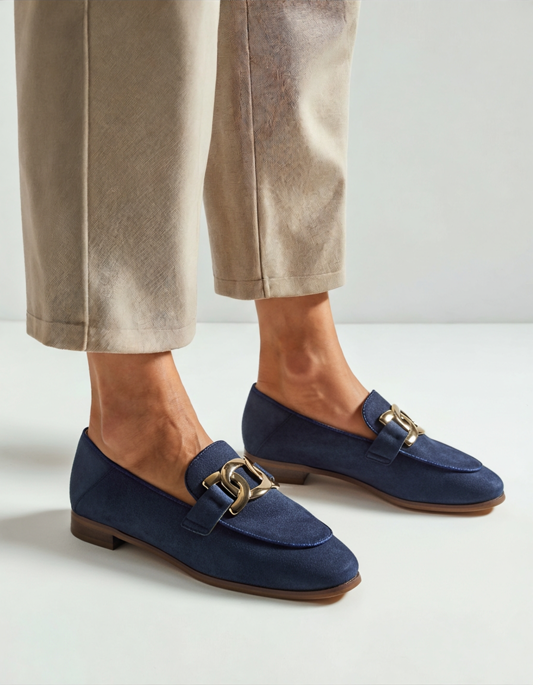 Duchess Loafers Suede - Dalm Fashion