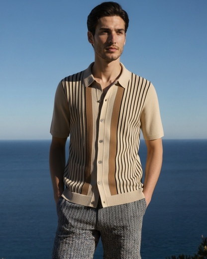 The Monte Carlo Knit Polo - Dalm Fashion