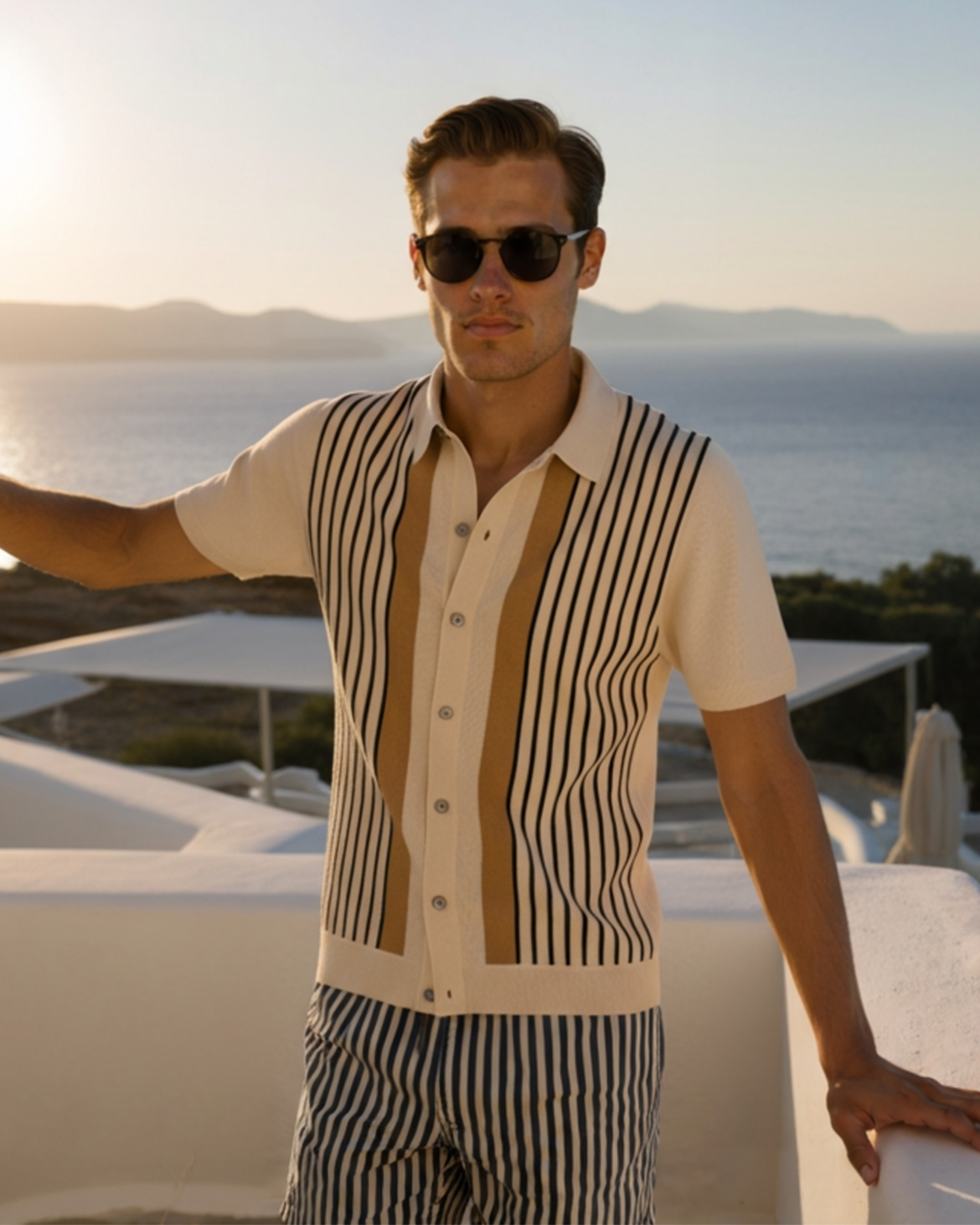 The Monte Carlo Knit Polo - Dalm Fashion