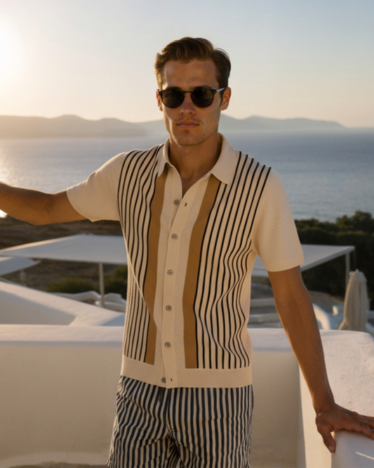 The Monte Carlo Knit Polo - Dalm Fashion