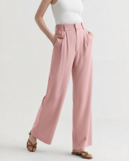 Serena Wide-Leg Trousers - Dalm Fashion