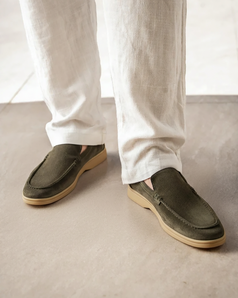 Premium Suede Loafers - Dalm Fashion