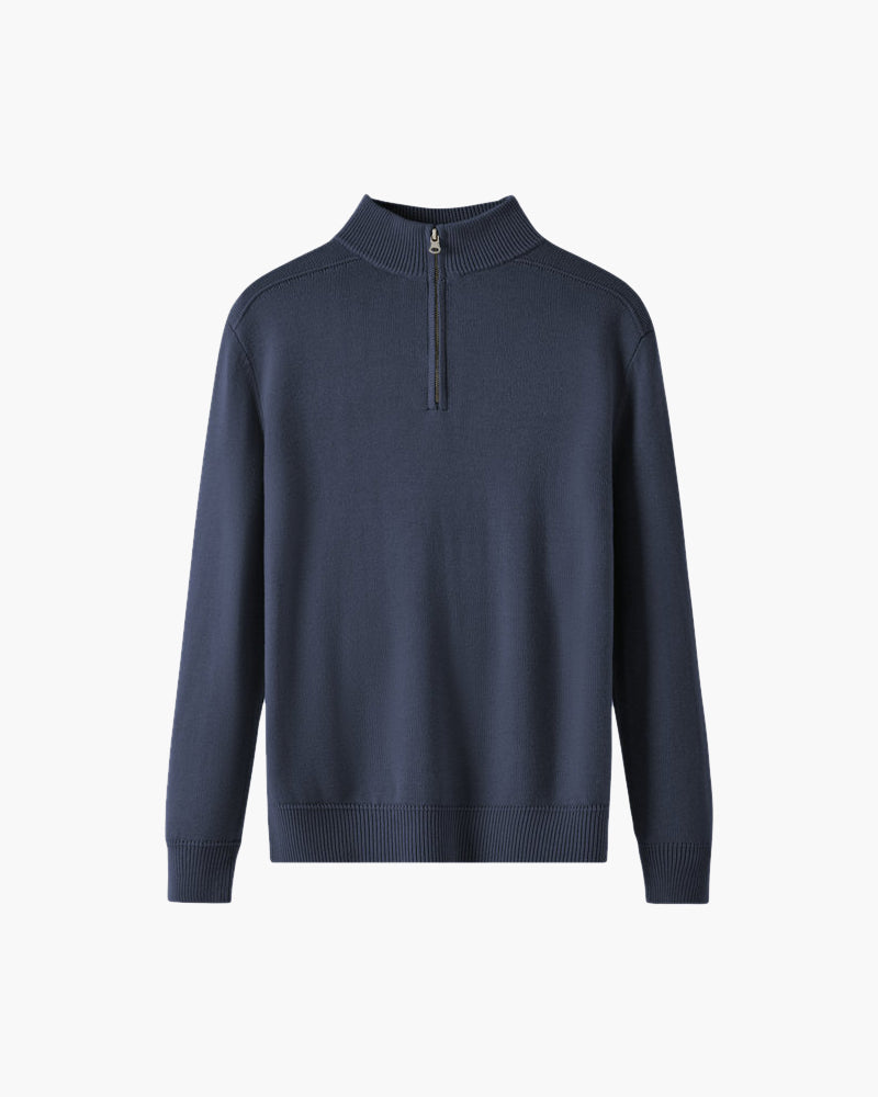 100% Merino Wool Zip Up - Dalm Fashion