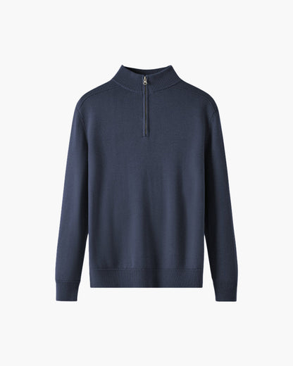 100% Merino Wool Zip Up - Dalm Fashion