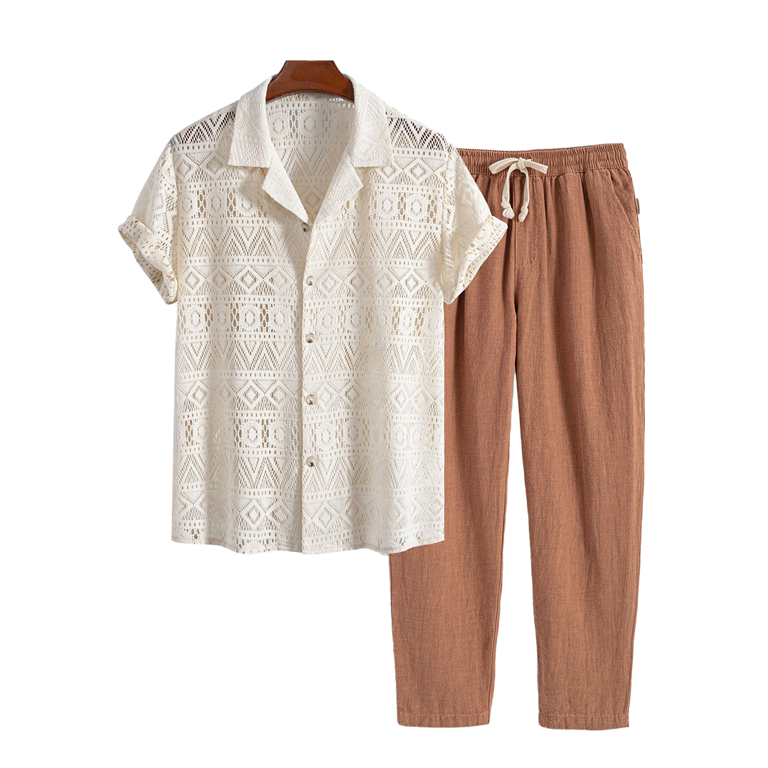 Sucre - TheighT® Short-Sleeved Set - Dalm Fashion