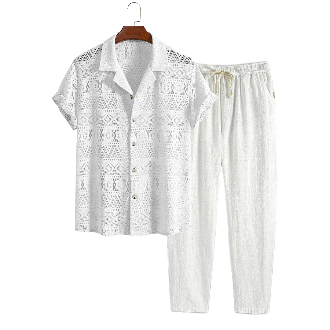 Sucre - TheighT® Short-Sleeved Set - Dalm Fashion